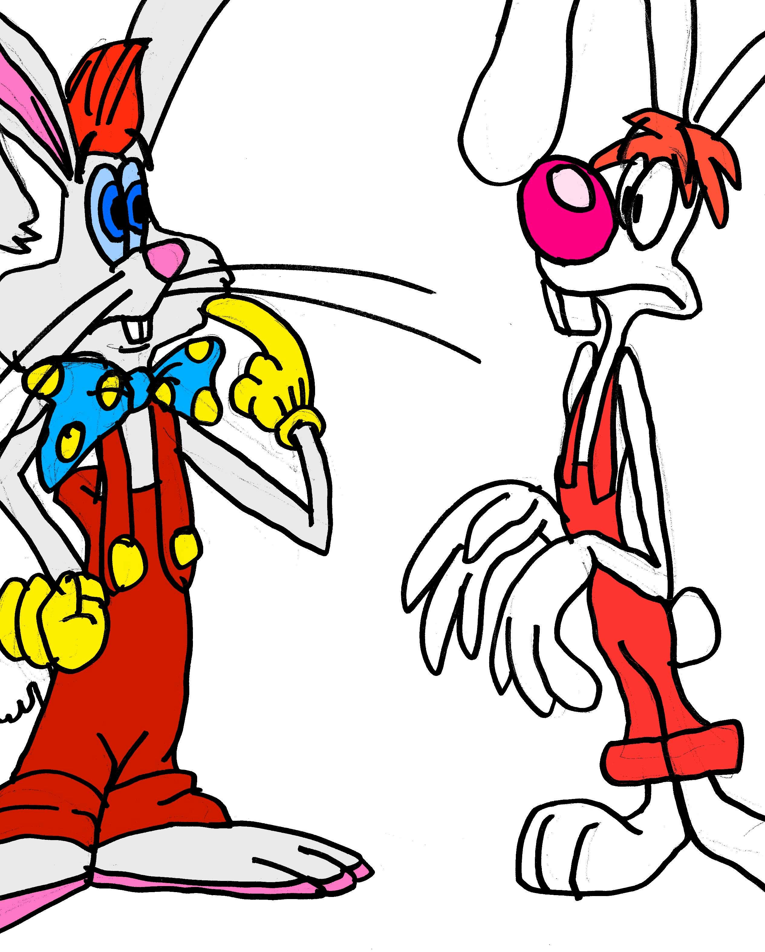Roger Rabbit and Roger Rabbit? by AverageJoeArtwork on DeviantArt