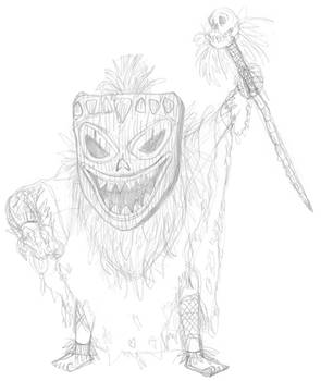 the Tiki Witch Doctor