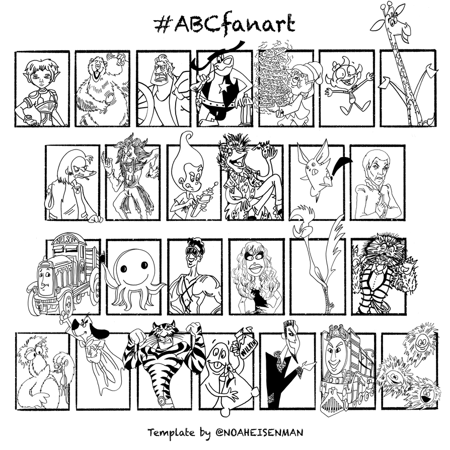 #ABC Fanart (Miscellaneous 3) by AverageJoeArtwork on DeviantArt