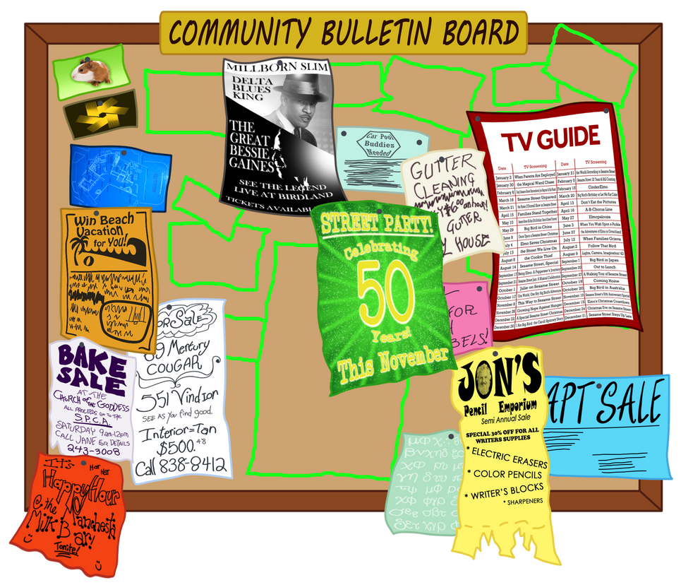 SS50C: Community Bulletin Board by AverageJoeArtwork on DeviantArt