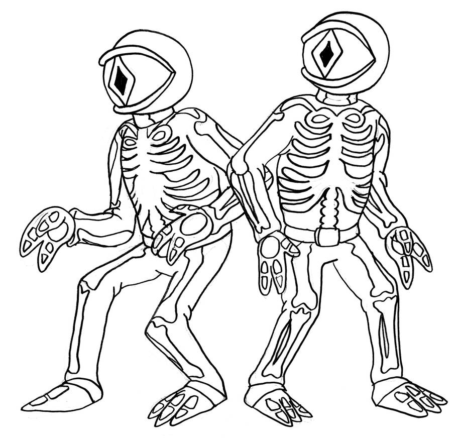 the Skeleton Men by AverageJoeArtwork on DeviantArt