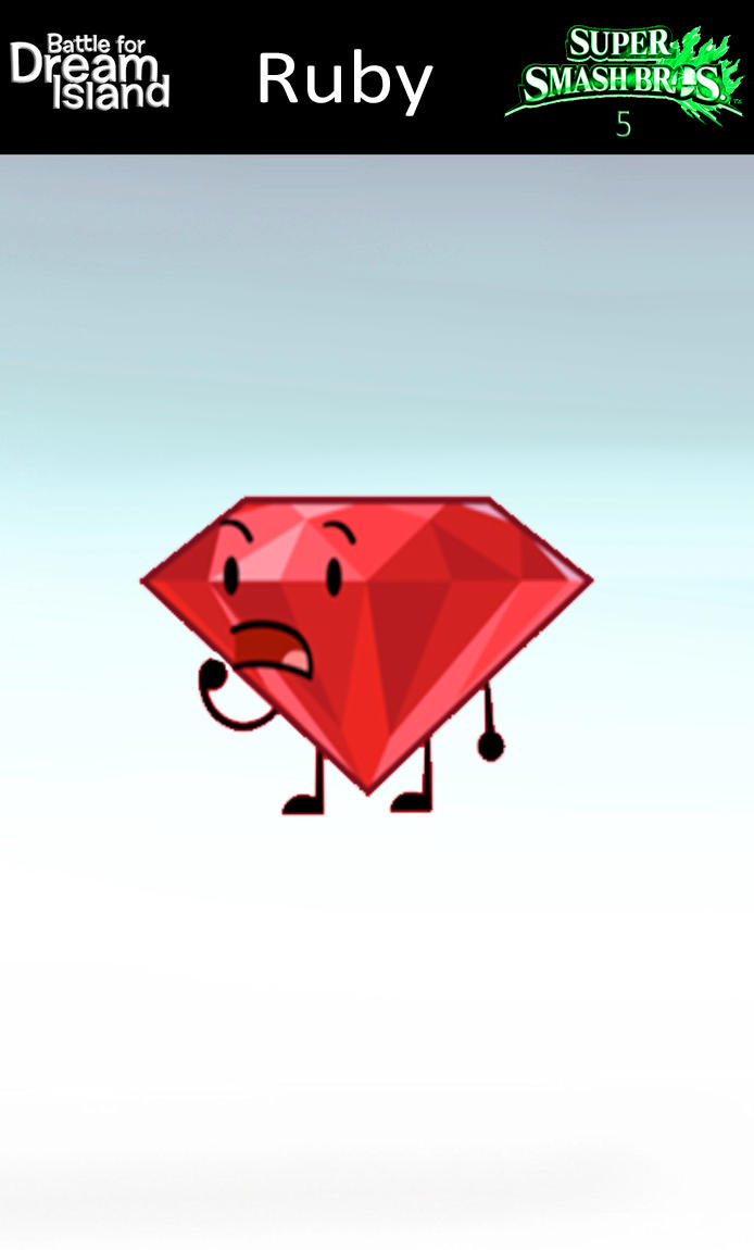 SSB5 Ruby BFDI by WillyBilly2006 on DeviantArt