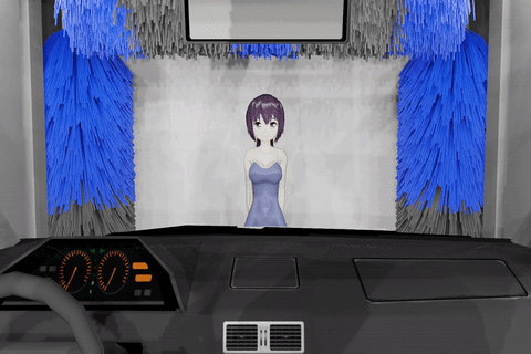 Car Wash Animation Deviantart starting a car wash with the girl inside it by BearWoodMichael on ...