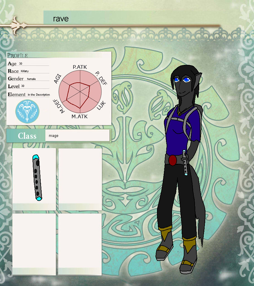 Npc Rave ToDA npc: rave by benwolf0 on DeviantArt