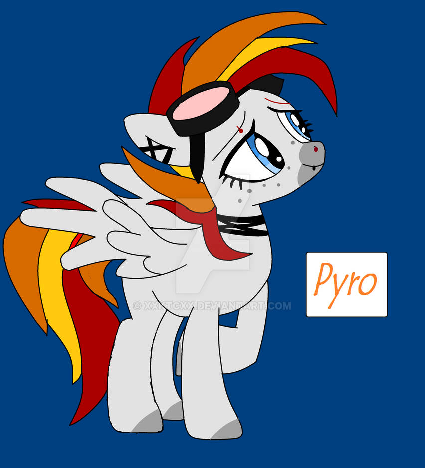 Pyro Mlp Pyro MLP by XxKTCxX on DeviantArt