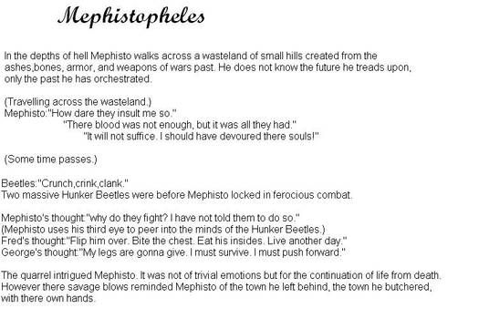 Mephistopheles part 1