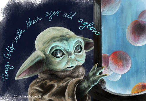 Baby Yoda - Tiny Tots With Their Eyes All Aglow