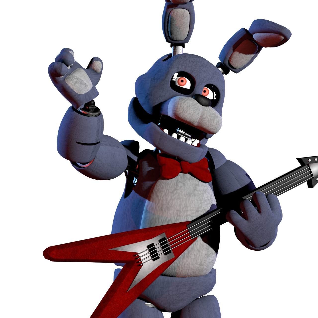 Bonni Rabbit bonnie the bunny retexture by avaragefnafblender on DeviantArt