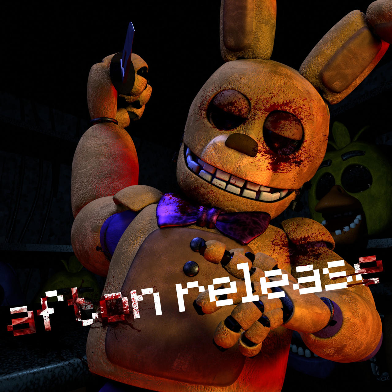 William Afton Rabbit william afton in springbonnie suit release by avaragefnafblender on ...