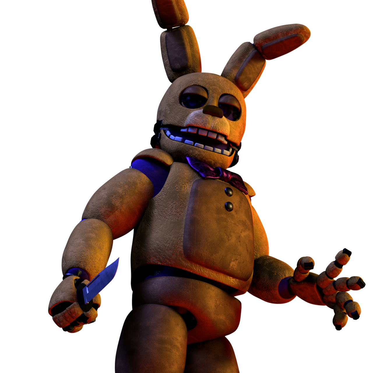 the yellow rabbit by avaragefnafblender on DeviantArt