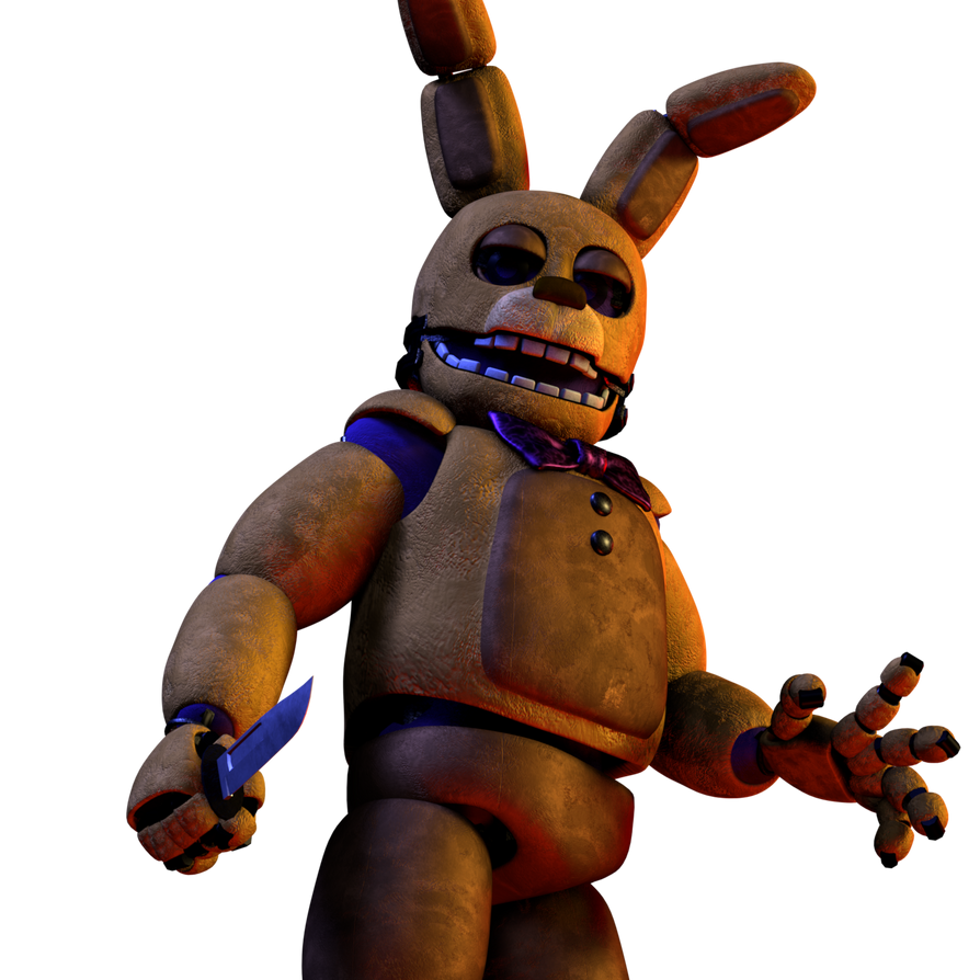 the yellow rabbit by avaragefnafblender on DeviantArt