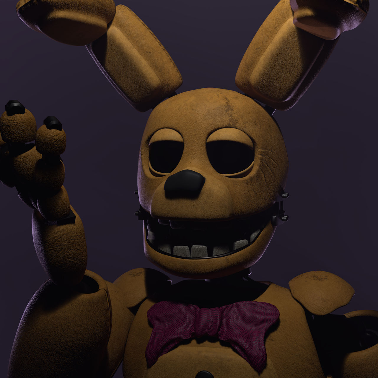yellow rabbit by avaragefnafblender on DeviantArt