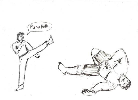 Chuck Norris vs Hulk