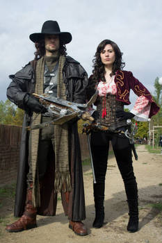 Van Helsing and Anna Valerious