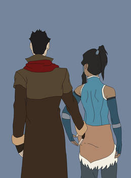 Makorra Week Day 7: Ever After Coloured Version