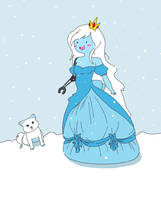 Fionna the Ice Princess (with mechanical arm)