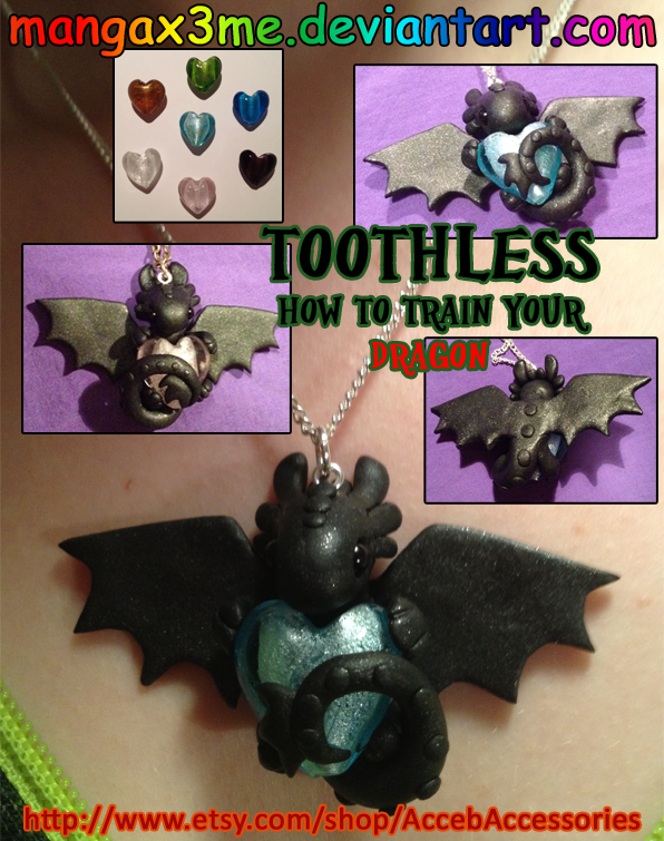 HTTYD Toothless necklace