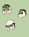 Reference - Kellas Headshots by the-dragon-childe