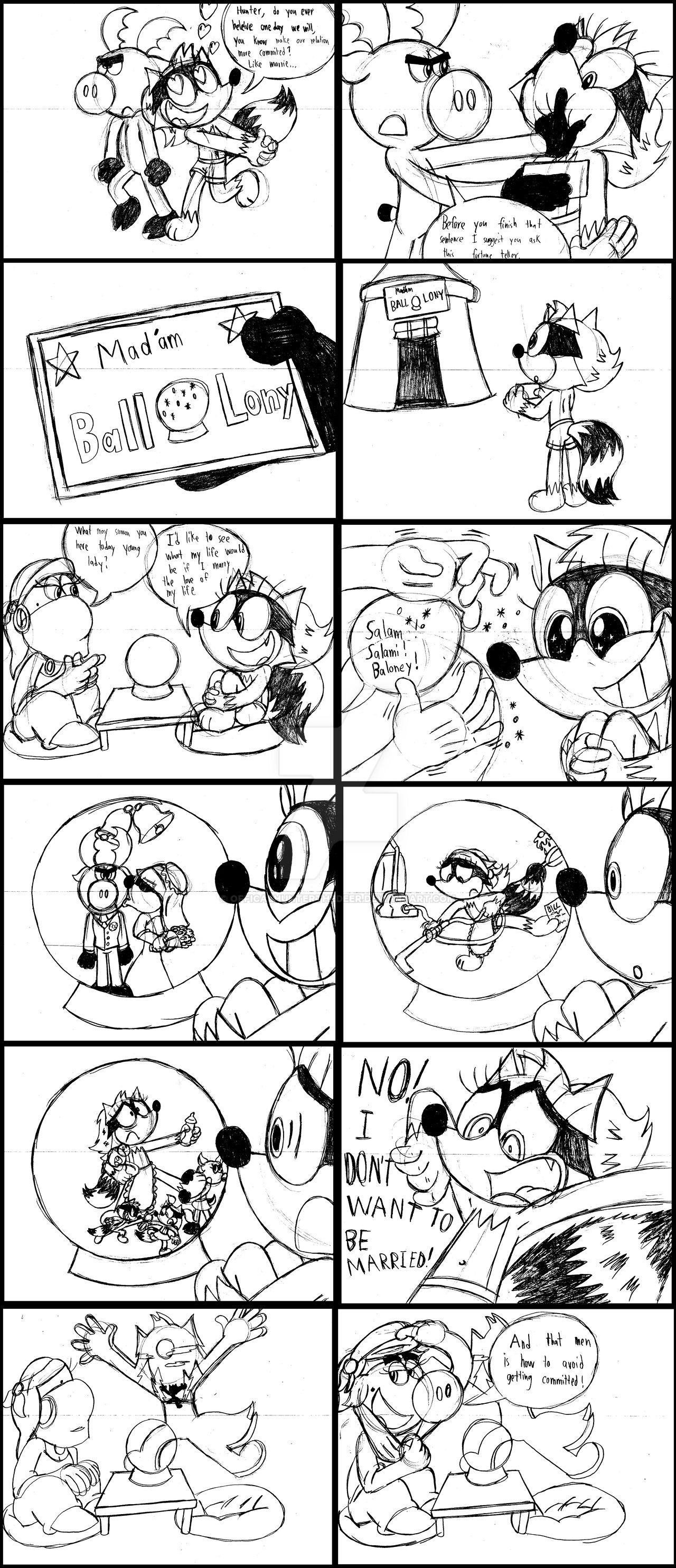 Hunter and Rachel: Being Committed by officalHunterthedeer on DeviantArt