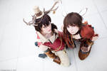 Steampunk deer mother (Bambi Disney) by K0nataChan