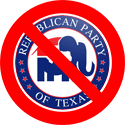 Anti-Texas GOP logo by Anti-Texiteer