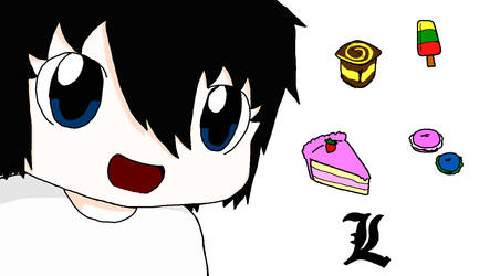 death note 'L chibi'