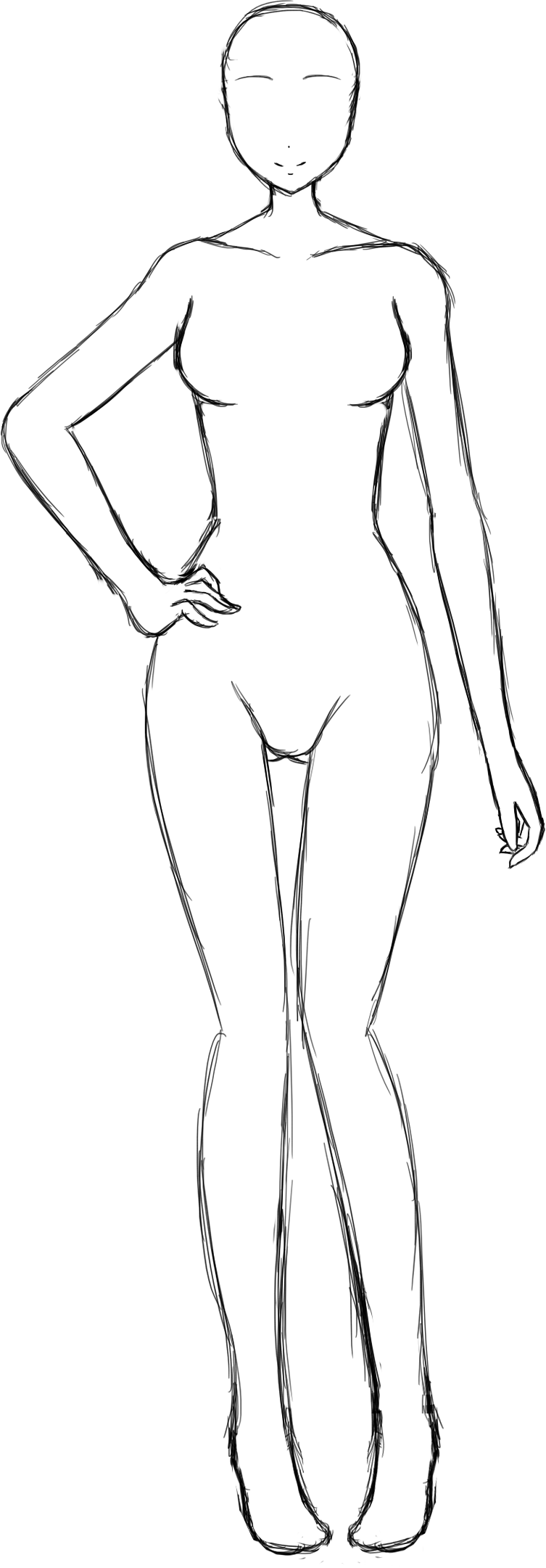 Featured image of post Anime Body Base Female Step By Step Just focus on the body structure