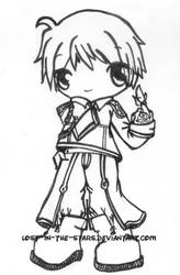 FMA - Mustang bookmark lineart