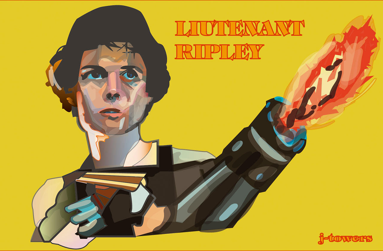 LIEUTENANT RIPLEY by J-Towers on DeviantArt