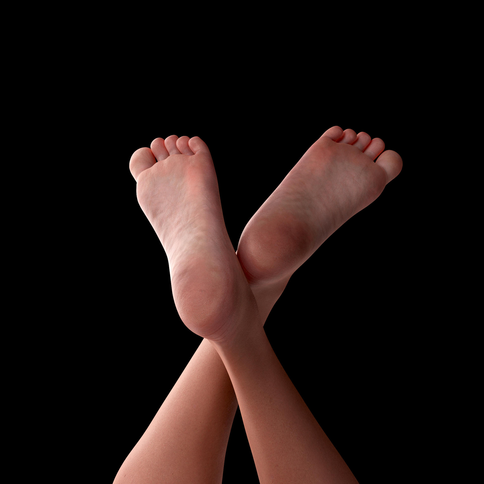 Claire Redfield Feet Close up (Black Background) by NeverSeenMe34 on