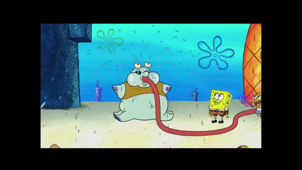 Squpidward Inflation Squidward water inflation part 13 by dragonspikeexe on DeviantArt