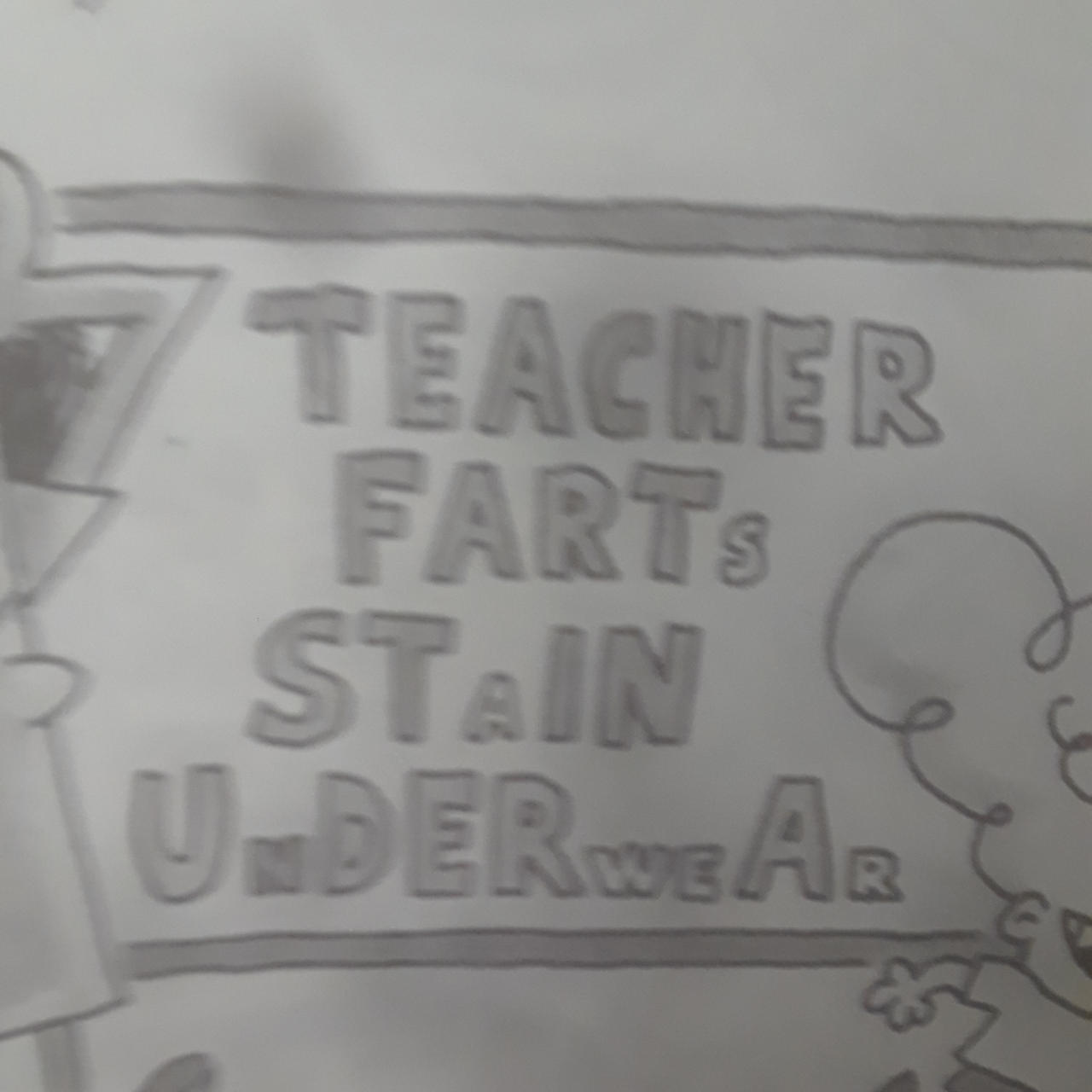 TEACHER FARTs STaIN UnDERweAr by dragonspikeexe on DeviantArt
