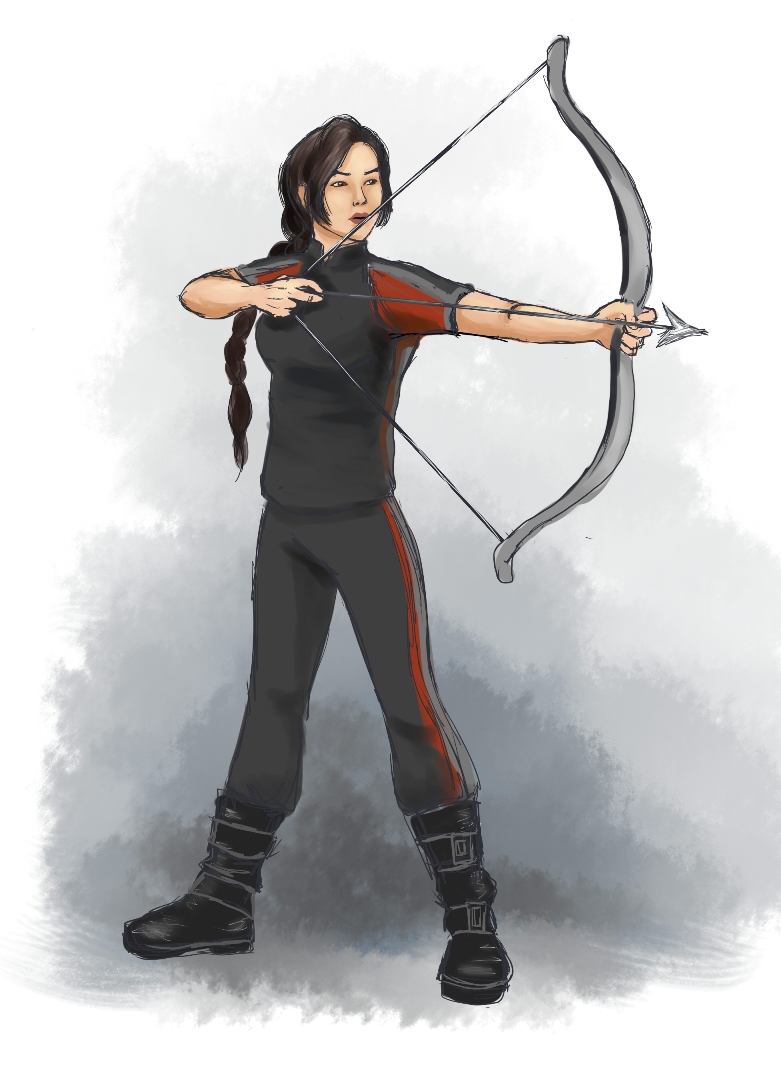 Katniss in Training