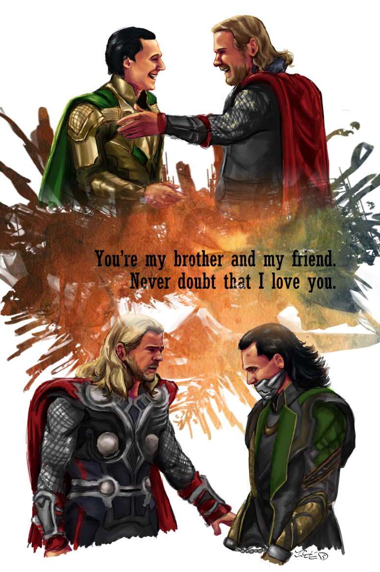 Thor and Loki