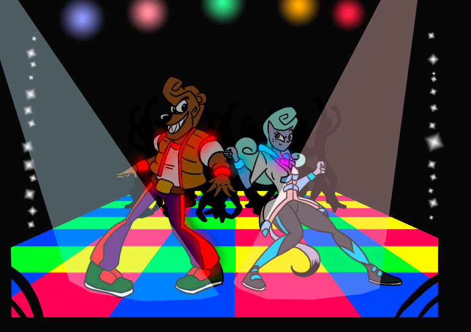 Creative Rave Characters Colorful rave by RusFish on DeviantArt