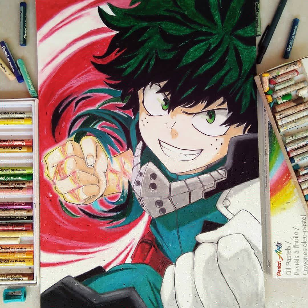 Izuku Midoriya Fan Art By VanLinz On DeviantArt izuku-midoriya-fan-art-by-vanlinz-on-deviantart