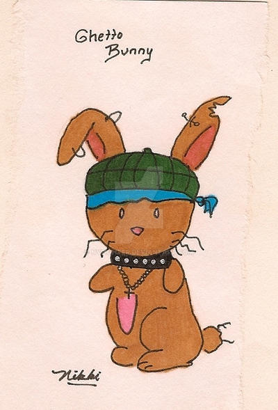 Ghetto Bunny Cartoon by nyfighter on DeviantArt