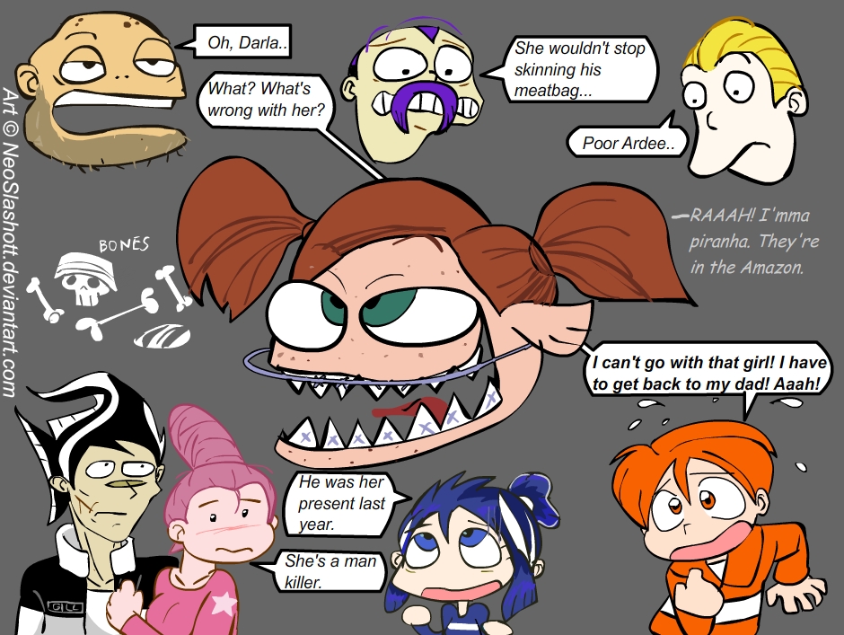 Finding Nemo Human Deviantart Finding Nemo - Darla by NeoSlashott on DeviantArt