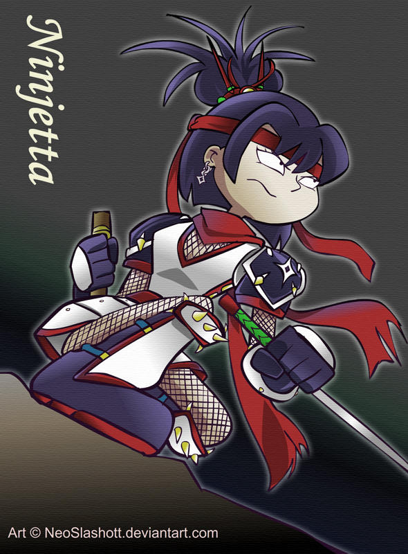 Neoslashott Deviantart Ninjetta by NeoSlashott on DeviantArt