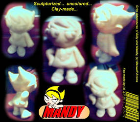 Mandy... sculptured uncolored