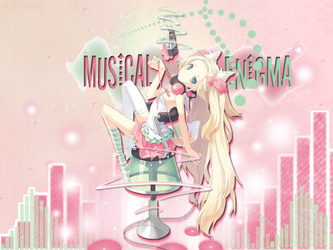 Music Anime Girl Wallpaper 2 By Azusarosexd On Deviantart