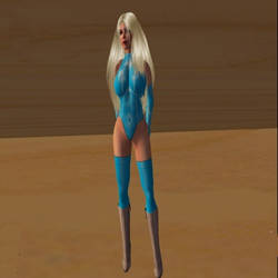 BlueStreak - superheroine