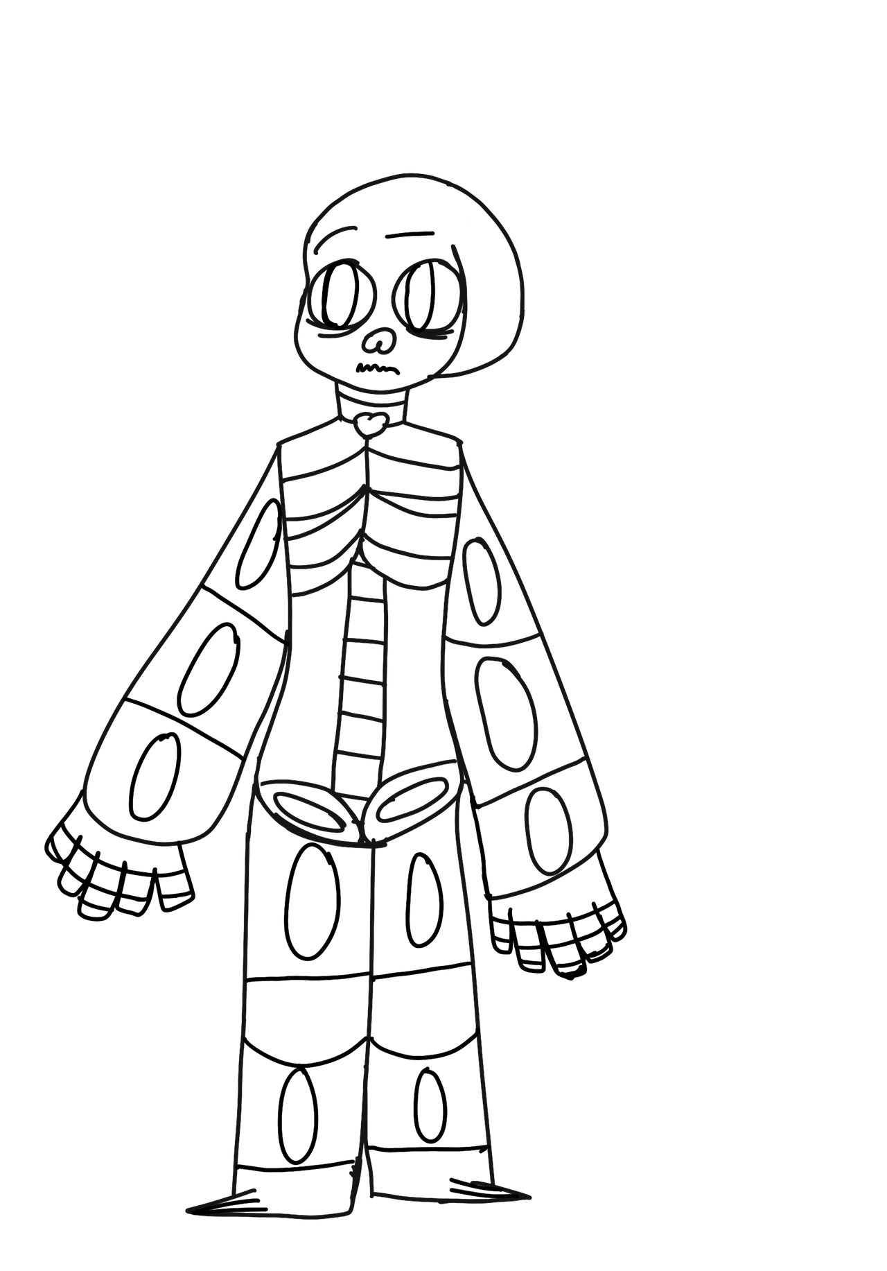 Skeleton Base Character Skeleton base by ghostjevil on DeviantArt