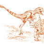 Utahraptor vs Gastonia