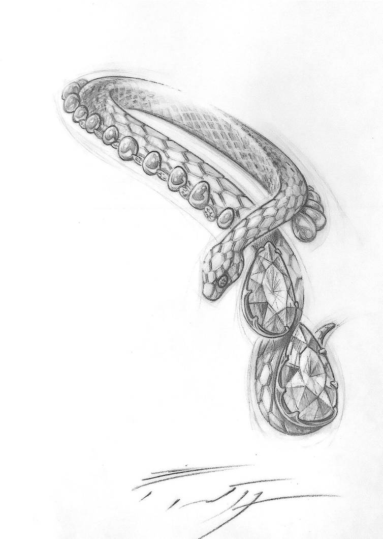 Snake Necklace by PaleoPastori on DeviantArt