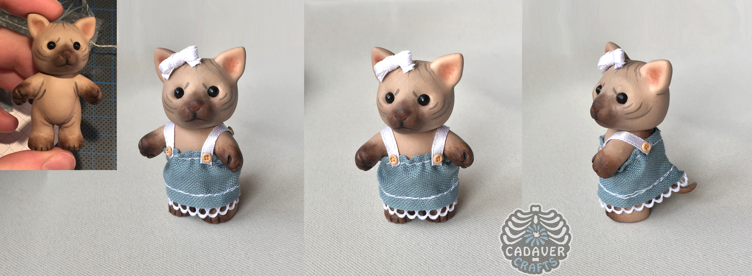 Sylvanian Families Sphynx cat custom toy by CadaverCrafts on DeviantArt
