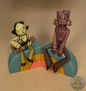 Wegg and mr Neighbor [figurines]