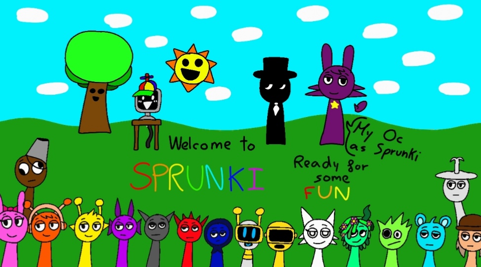 Sprunki all characters drawing in my style by WarioWaluigiChavales on ...