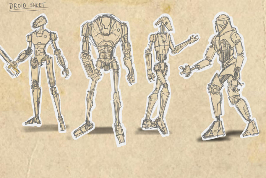 Droid sketch page