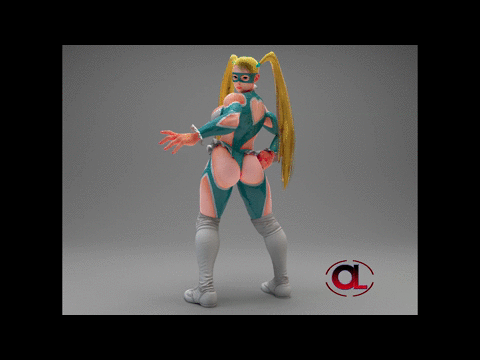RE4MODS / Rainbow Mika Low Poly. 